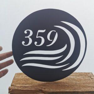 Numéro de maison vague