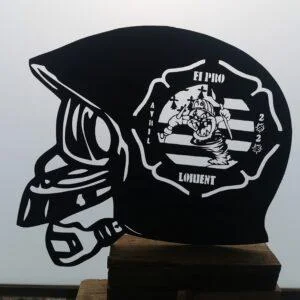 Casque de Pompier avec logo