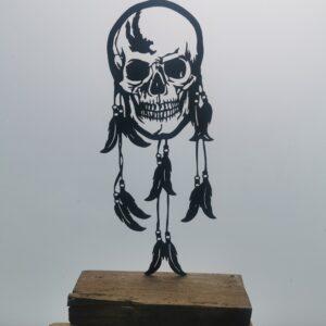 Tête de mort attrape rêve