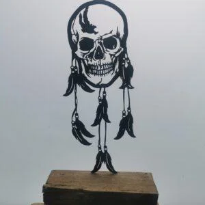 Tête de mort attrape rêve