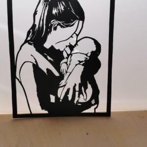 Femme enfant (a partir de photo)